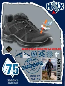 HAIX Ботинки треккинговые BLACK EAGLE Athletic 2.1 GTX Low