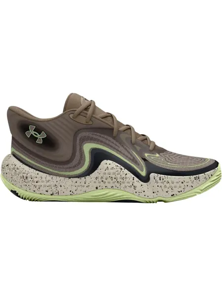 Under Armour Кроссовки баскетбольные UA Spawn 6 Mid CAMO