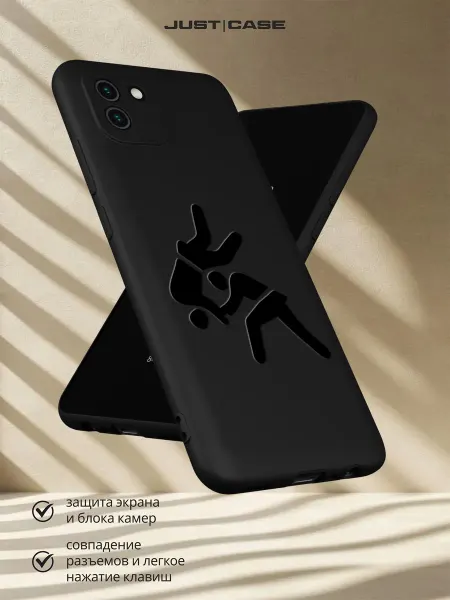 Принт-бутик Чехол на Samsung A03 с принтом Дзюдо