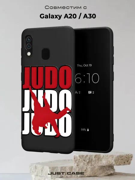 Принт-бутик Чехол на Samsung A30 и A20 с принтом Дзюдо