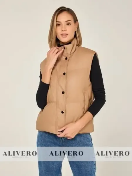 MUST HAVE Clothes Жилетка утепленная болоньевая теплая оверсайз удлиненная