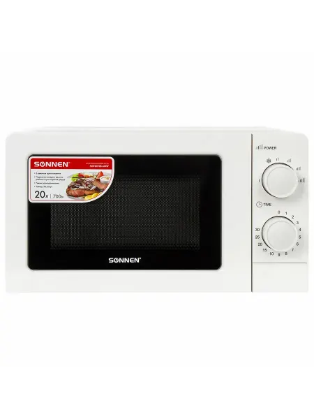 SONNEN Микроволновая печь Mw2070b-6mw 20л 700Вт