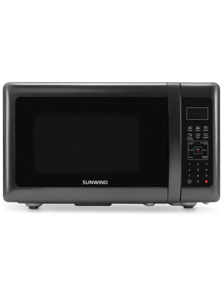 SunWind Микроволновка для разогрева SUN-MW007, 700Вт, 20л, черный