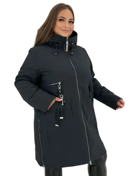 H.Y store Куртка демисезонная с капюшоном