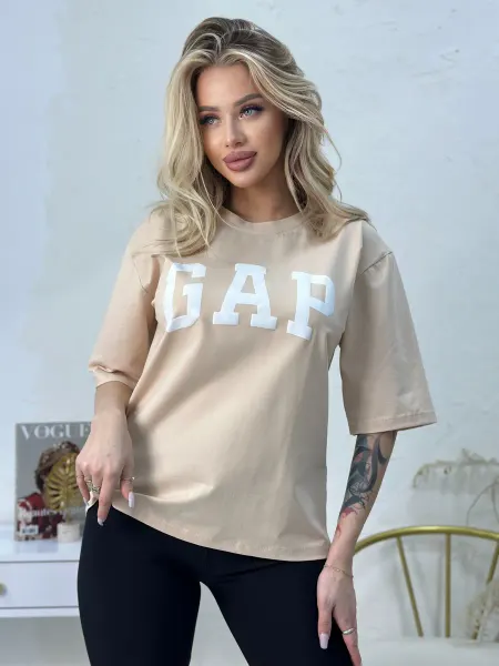 VOI-FASHION Футболка хлопковая оверсайз