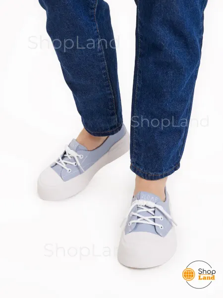ShopLand Кеды демисезонные натуральная кожа на платформе
