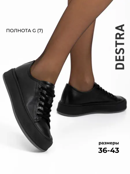 Destra Кеды черные женские