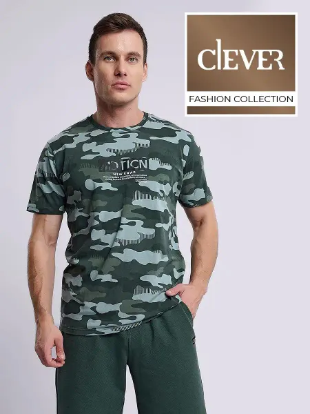 CLEVER WEAR Футболка хлопок