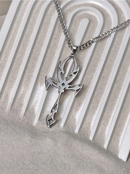 Dekal Store Подвеска Анкх готический крест ankh y2k