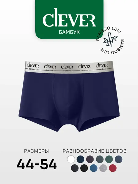 CLEVERТрусы мужские бамбук
