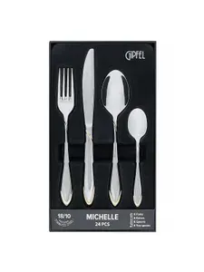 Набор столовых приборов GIPFEL MICHELLE 51237 24 предмета серебристый