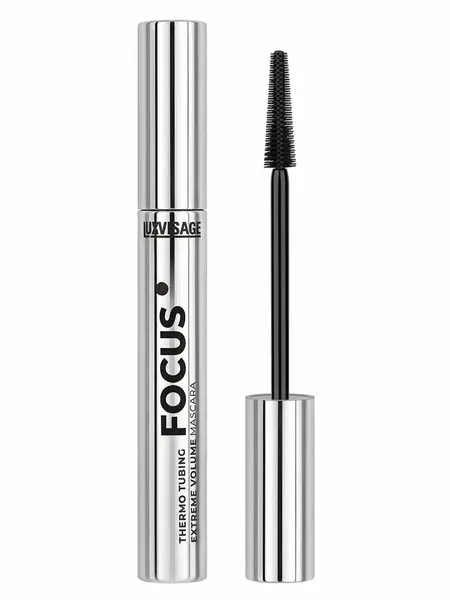 Тушь для ресниц LUXVISAGE FOCUS thermo tubing extreme volume черная 8 г