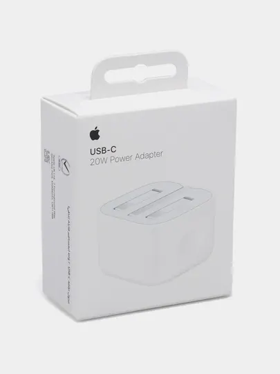 Блок питания iPhone ORG, головка 20 Вт, быстрая зарядка Type-C