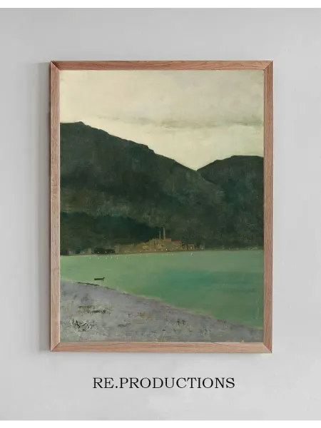 Re.productions Постер Menton, presque la nuit, 2è - Alfred Stevens