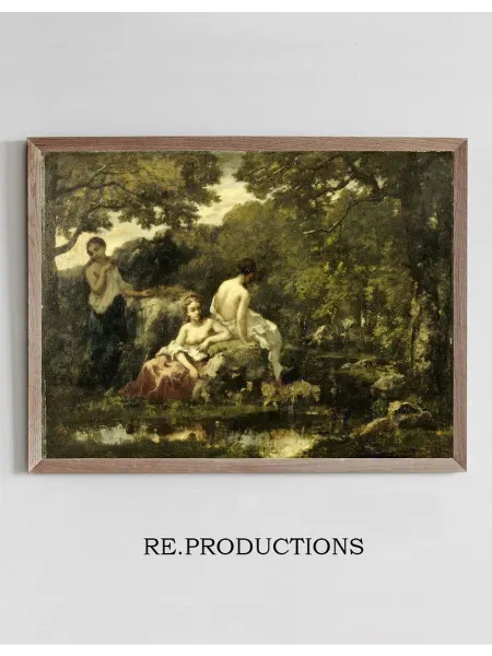 Re.productions Постер Idyll - Narcisse-Virgile Diaz de La Peña