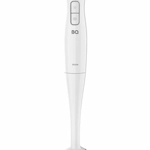 Блендер погружной BQ HB401P, 600Вт, 2 скорости, 1 насадка, белы (86189888)