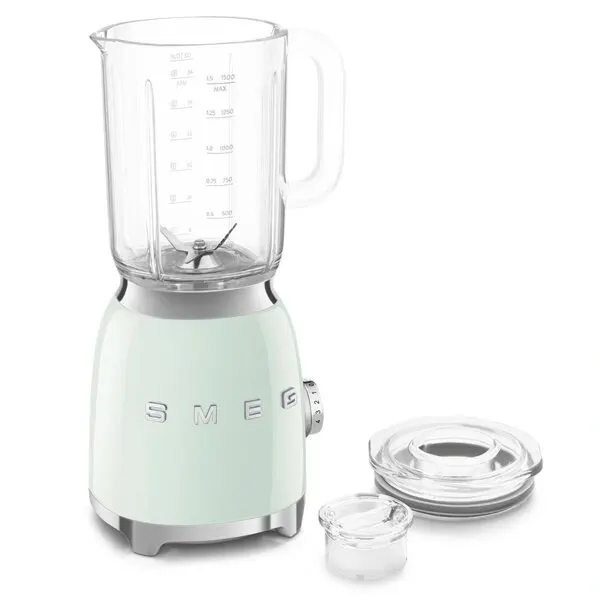 Блендер Smeg "BLF03PGEU", турборежим, мощность 800Вт, тритан, 1,5л