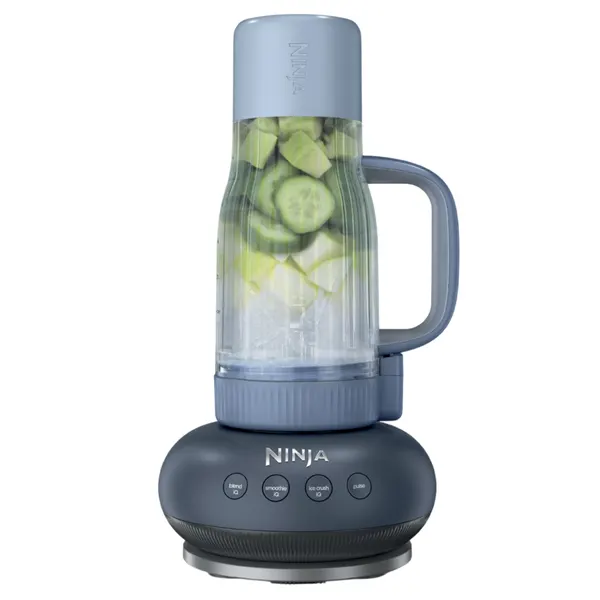 Персональный блендер Ninja BlendBOSS Tumbler Blender DB351EUCY, 1100 Вт, 710 мл, синий
