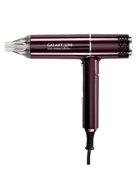 Фен Galaxy Line Violet dreams collection, 1600 Вт, фиолетовый