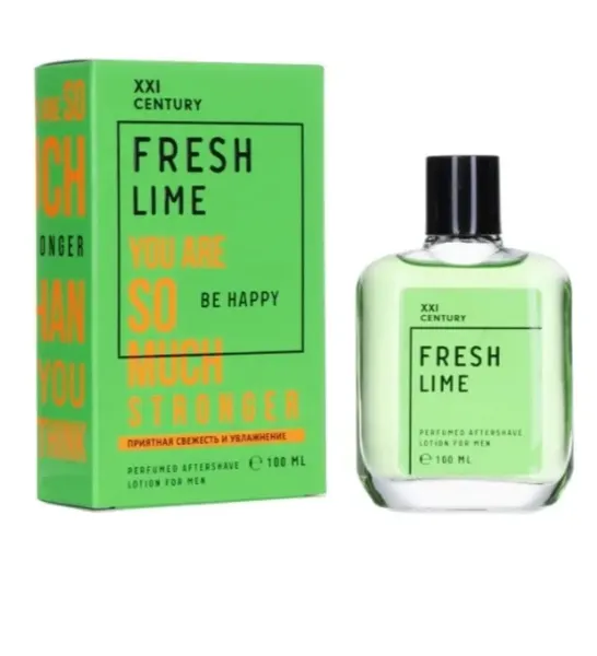 XXI Centry. Лосьон после бритья от раздражения Fresh Lime, 100 мл.