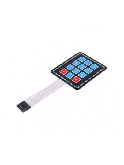 3x4 12 клавиш кнопки мембранная клавиатура для Arduino