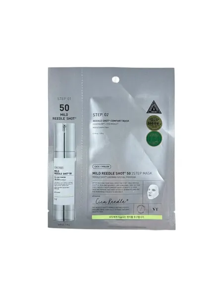 VT COSMETICS VT Маска косметическая Mild Reedle Shot 50 2-Step Mask, 1 шт