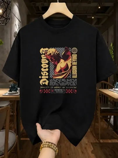 Футболка мужская, 100% хлопок