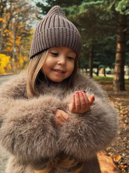 Манюня kids land Шапка демисезонная детская бини