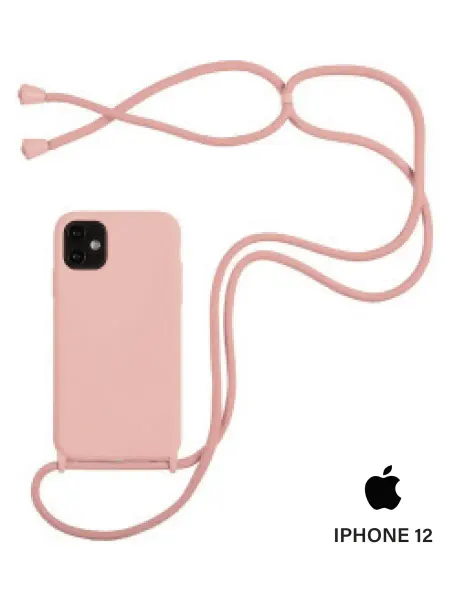 THE NUTS Чехол на iPhone 12 с ремешком