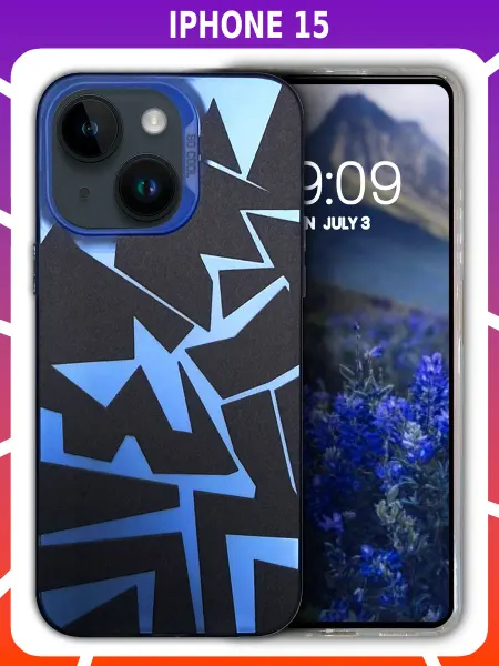 Cassy Стильный чехол для IPHONE 15
