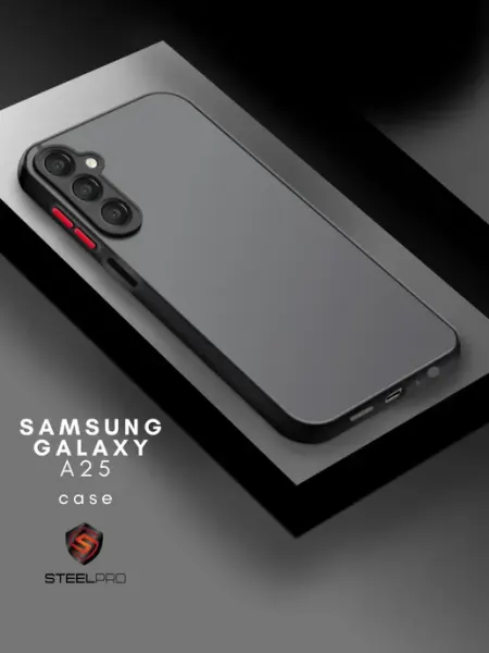 SteelPro Чехол на Samsung Galaxy a25 с защитой камеры