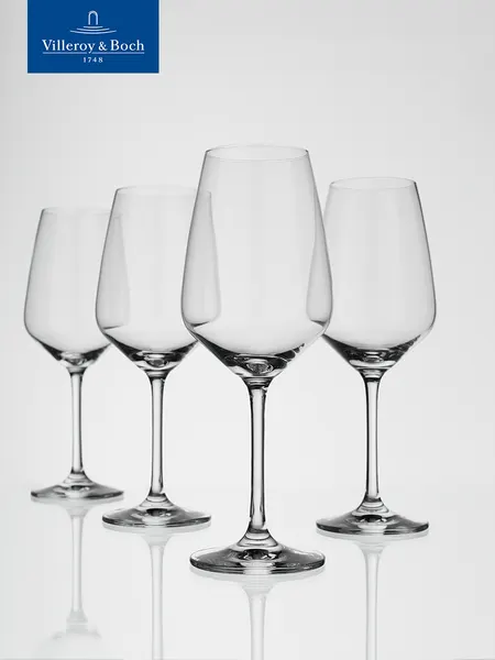 Набор бокалов для белого вина 4 шт, 360 мл, Voice Basic glass VIVO, Villeroy & Boch Group, Хрустальное стекло