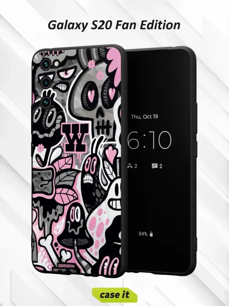 Case it Чехол на Samsung S20 FEс принтом Рожицы