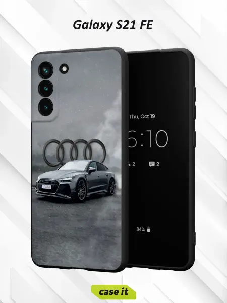 Case it Чехол на Samsung S21 FEс принтом Ауди