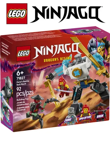 Конструктор LEGO NINJAGO 71827 Боевой робот-костюм Зейна