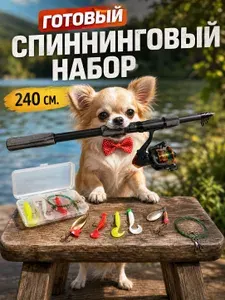 На рыбалку Удилище, рабочая длина 240 см, до 60 гр