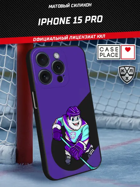 Case Place Чехол на iPhone 15 Pro хоккей