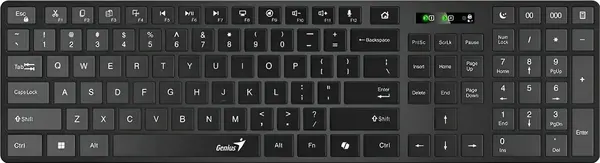 Беспроводная клавиатура Genius SlimStar 7250BT, мембранная, черный