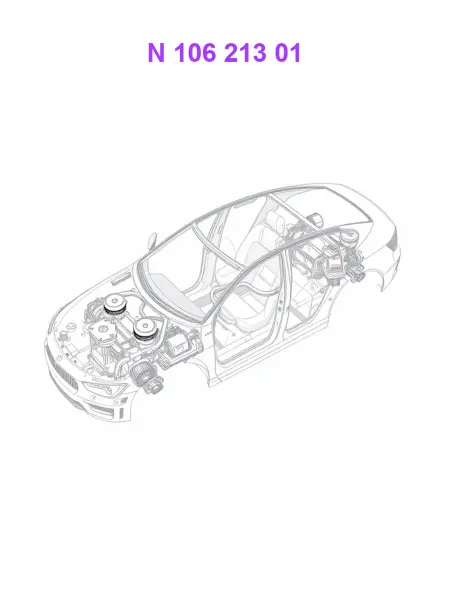 VAG N10621301, Клипса