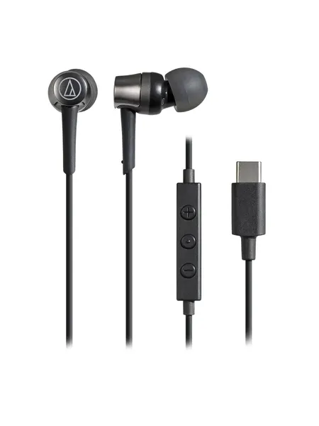 Наушники проводные с микрофоном Audio-Technica ATH-CKD3C, USB Type-C