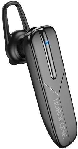 Bluetooth моно гарнитура Borofone BC36 Lucky White микрофон с наушником, hands free - белая