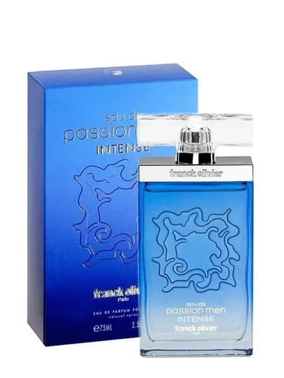 Парфюмерная вода Franck Olivier Eau de Passion Men Intense EDP, 75 ml, для мужчин, восточно-пряный аромат