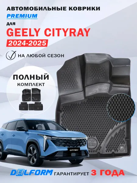 DELFORM Автомобильные коврики Geely Cityray в салон