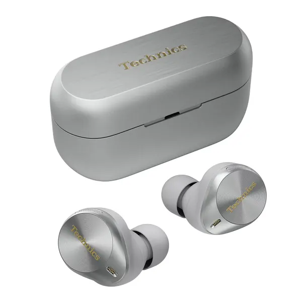 Наушники внутриканальные Technics EAH-AZ80G-S silver tws, с активным шумоподавлением