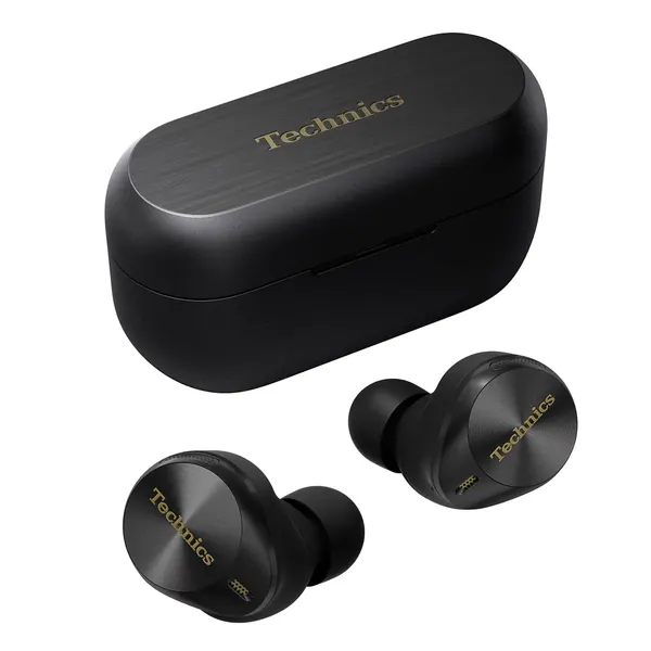 Наушники внутриканальные Technics EAH-AZ80G-K black tws, с активным шумоподавлением