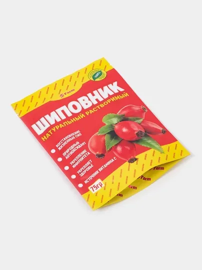 Form Шиповник натуральный растворимый, витаминный чай для иммунитета, 75 г
