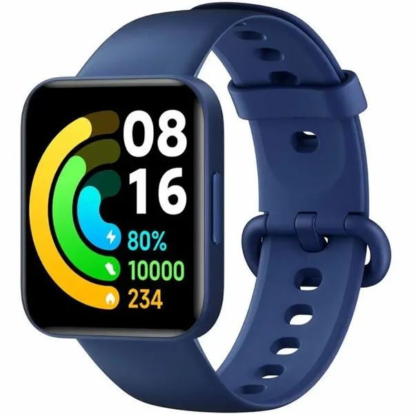 Умные часы Xiaomi POCO Watch без NFC RU(EAC), BHR5723GL 1.6"AMOLED, синий
