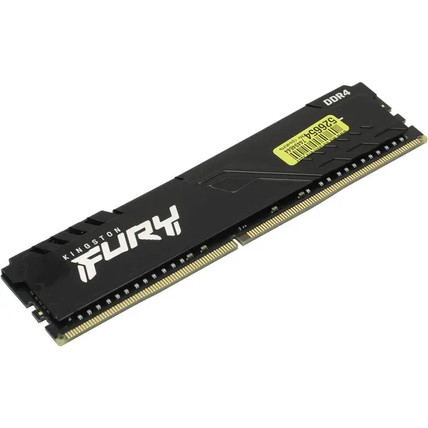 Оперативная память Kingston FURY Beast KF432C16BB/32, 32ГБ, 2133MHz, радиатор, черная