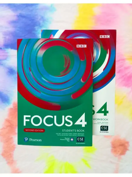 MP-Книга FOCUS 4 Учебник по английскому языку, Рабочая тетрадь + Код