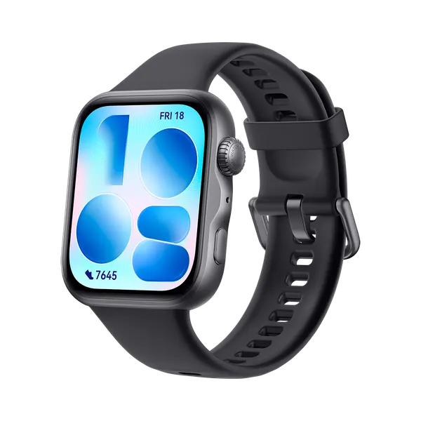 Смарт-часы Huawei Fit 5, ремешок из фторэластомера, черный (55020HUF)